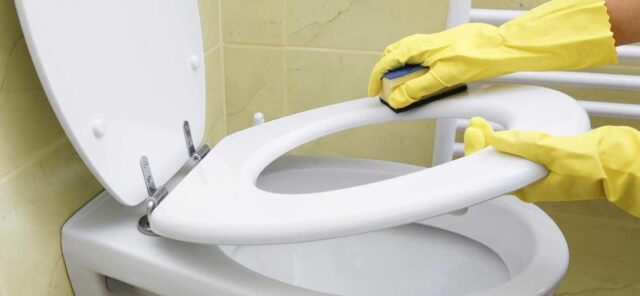 pulire il bagno